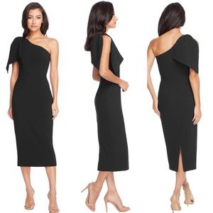 Tiffany One-Shoulder Sheath
Dress Dress the Population Black size L Large